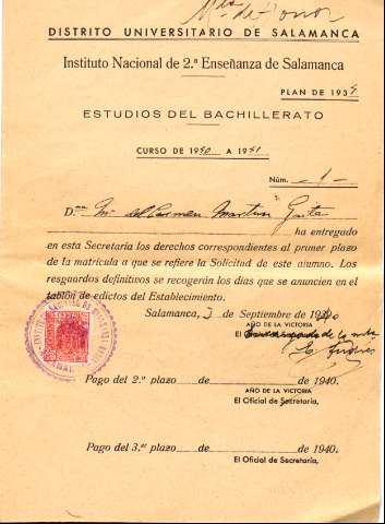 Imagen del registro