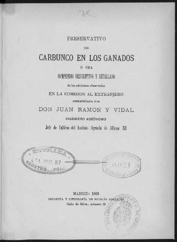 Imagen del registro