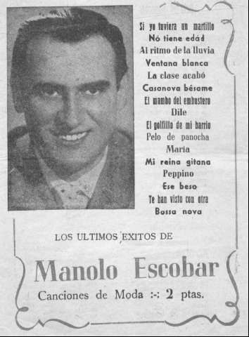 Biblioteca Digital de Castilla y León > Los últimos éxitos de Manolo Escobar