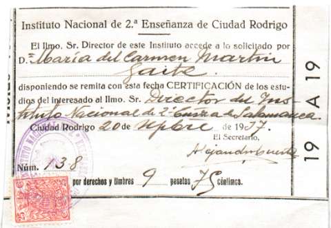 Imagen del registro