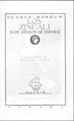 Biblioteca Digital de Castilla y Le n Los z ncali los gitanos