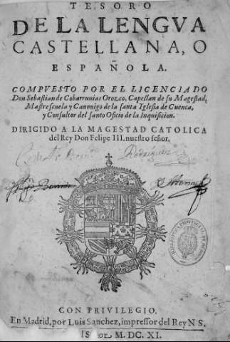 Biblioteca Digital de Castilla y León > Tesoro de la lengua castellana, o  española