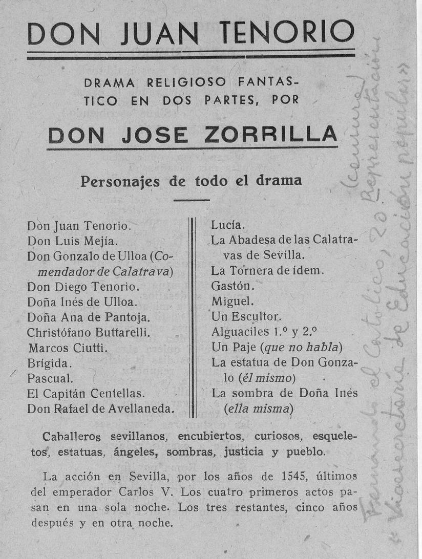 Don Juan Tenorio : drama religioso-fantástico en dos partes