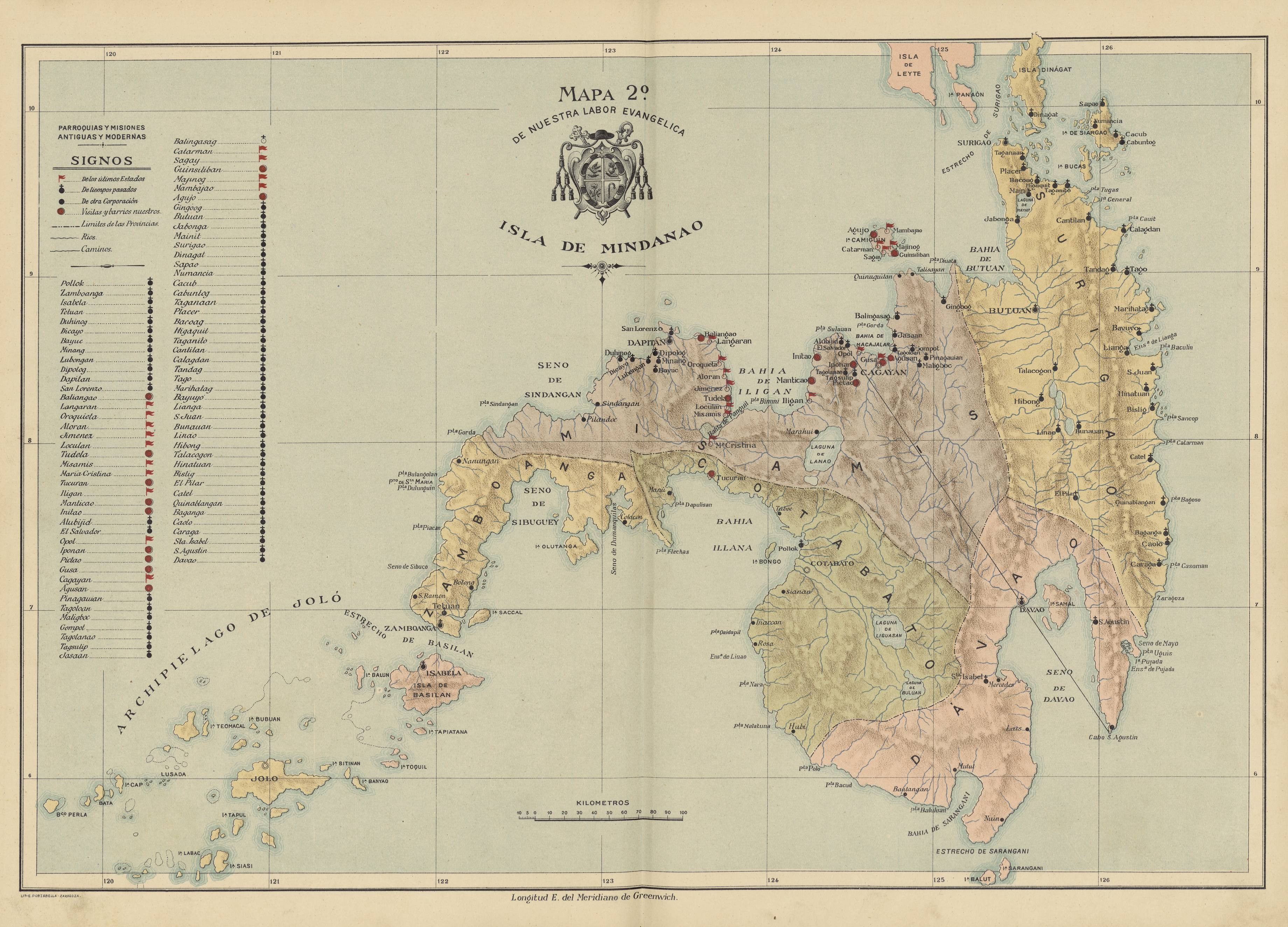 Mapa 2º