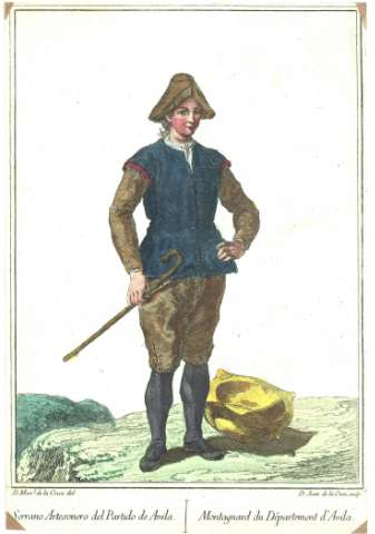 Serrano artesonero del partido de Ávila =... (1777)