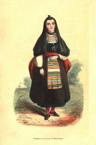 Femme des environs de Salamanque (1848)
