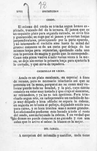 XVIII