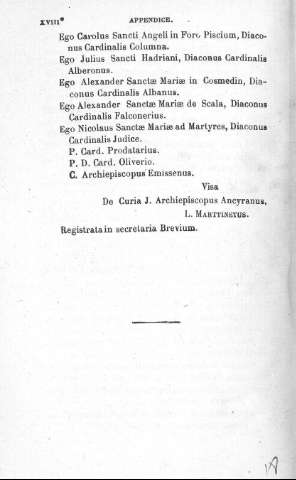 XVIII