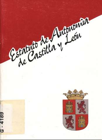 Estatuto de Autonomía de Castilla y León. (D.L. 1984.)