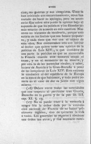 XVIII
