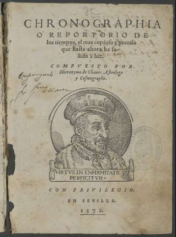 Chronographia o Reportorio de los tiempos  : el... (1572)
