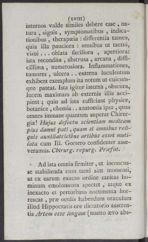 XVIII